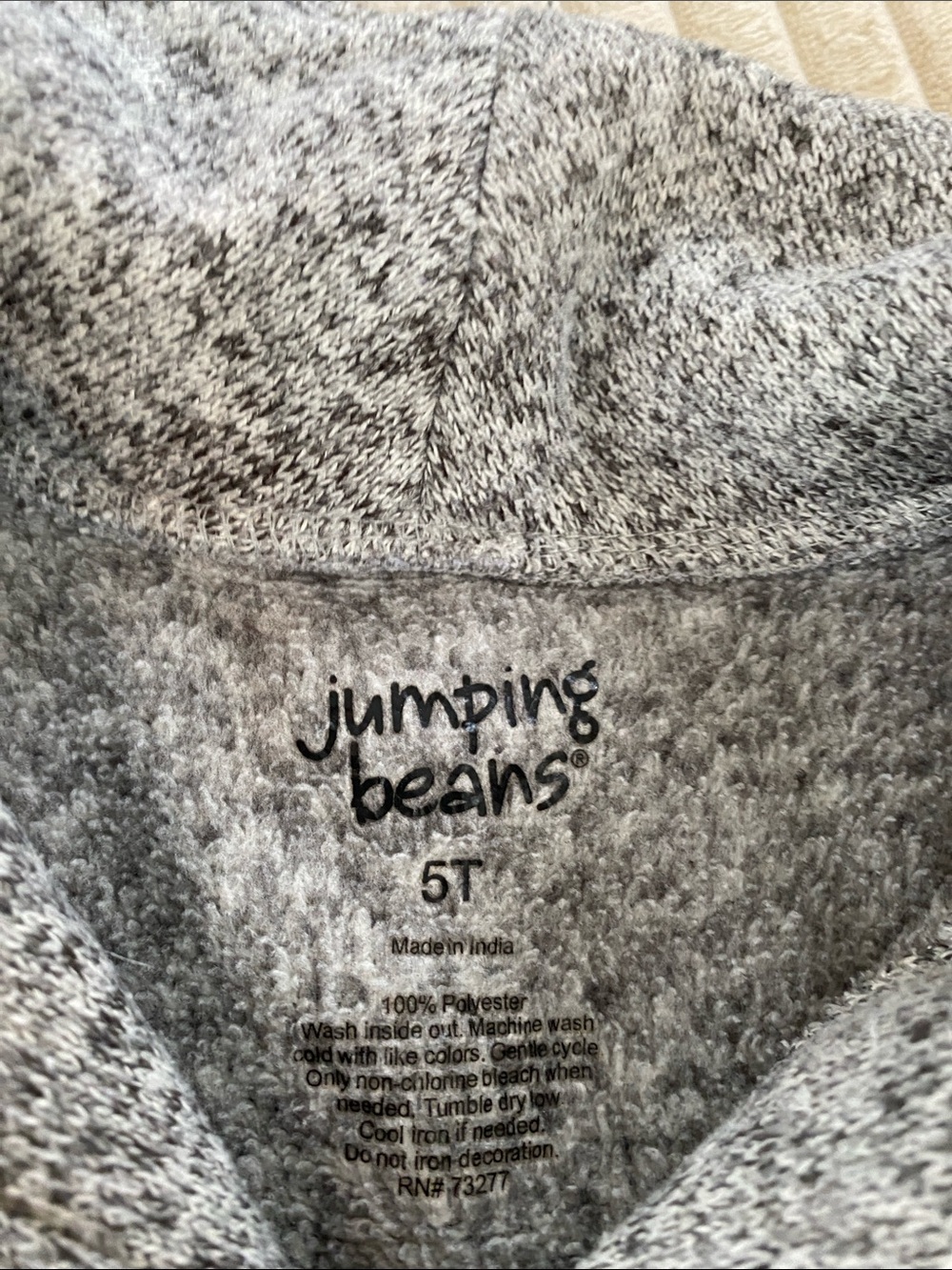 Jumping Beans Gray Knit Jacket - Picture 2 of 2